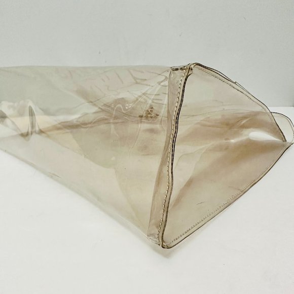 AUTHENTIC HERMES VINTAGE VINYL KELLY BAG LIMITED EDITION WITH BAG CHARM TWILLY - Picture 12 of 15